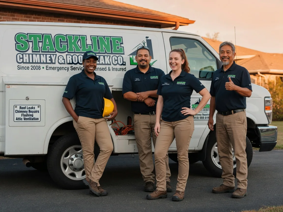 Chimney flashing repair company in Raysal, WV